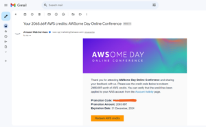 Can Aws Credits by Used for Promotions