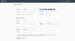 How to Add a Credit Card to Aws