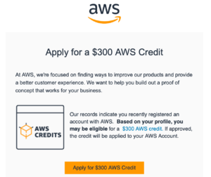 What is Aws Credit for